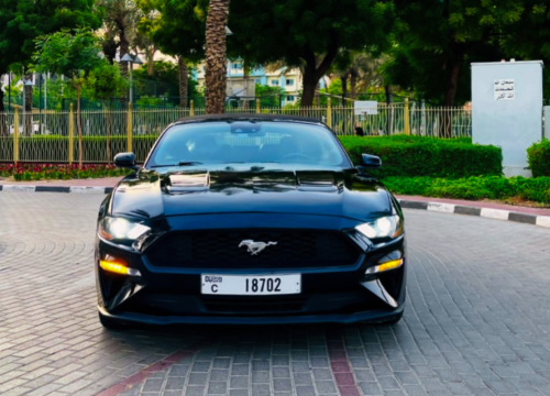 FORD MUSTANG 2021 BLACK - 1